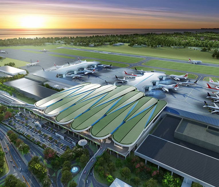 Zhuhai Havaalanı Genişletme ve Yenileme Projesi Terminal Binası Projesi için Yanmaz Kaplama Boyası