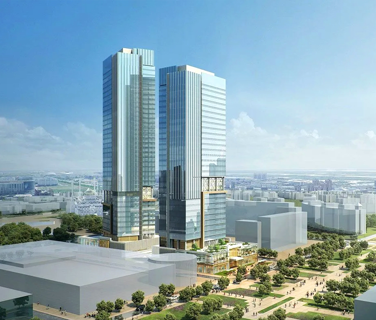 Qiandao Lake Yintai Şehri B Blok Çelik Yapı Projesi (Xincheng Mağazası)