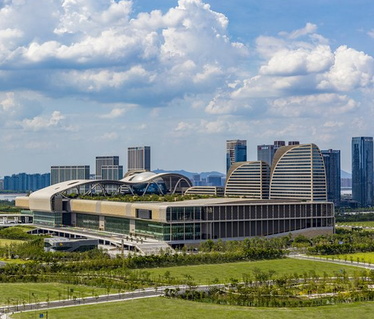 Hangzhou Uluslararası Fuar Merkezi Faz II Projesi - Boya ve Yanmaz Kaplama Projesi